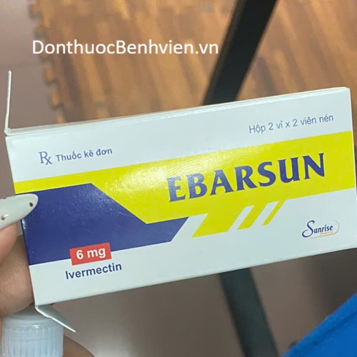 Viên nén Thuốc Ebarsun 6mg