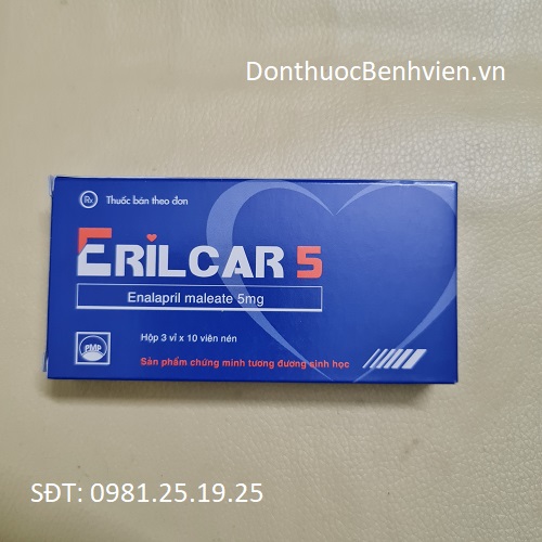 Viên nén Thuốc Erilcar 5mg