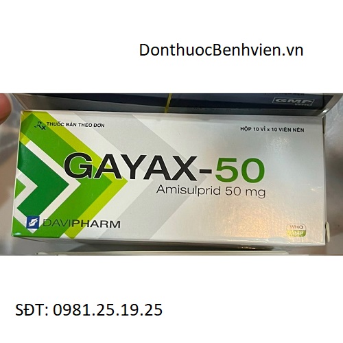 Viên nén Thuốc Gayax 50mg