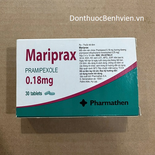 Viên nén Thuốc Mariprax 0.18mg