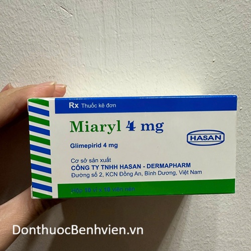Viên nén Thuốc Miaryl 2mg
