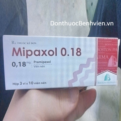 Viên nén Thuốc Mipaxol 0.18mg