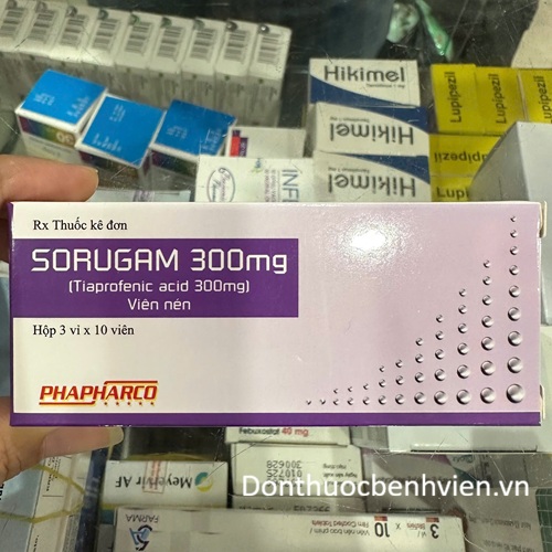 Viên nén Thuốc Sorugam 300mg