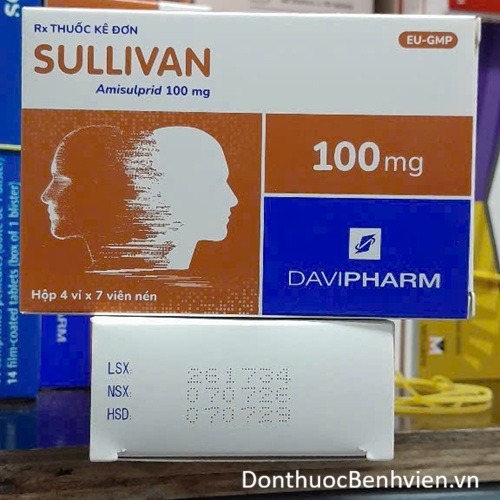 Viên nén Thuốc Sullivan 100mg