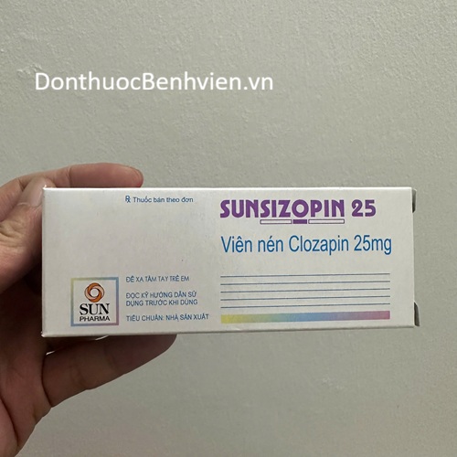 Viên nén Thuốc Sunsizopin 25mg