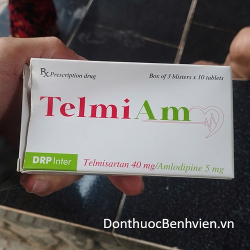 Viên nén Thuốc Telmiam 40mg/5mg