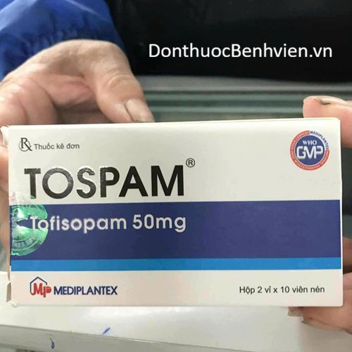 Viên nén Thuốc Tospam 50mg