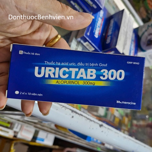 Viên nén Thuốc Urictab 300mg