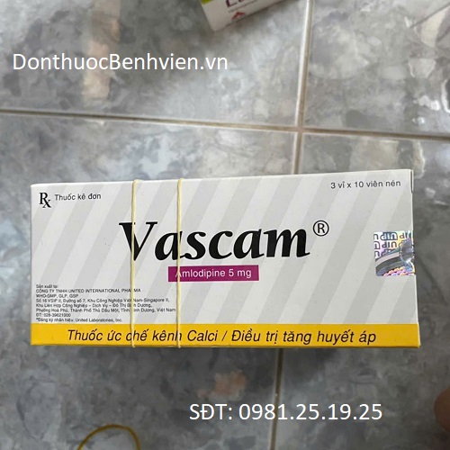 Viên nén Thuốc Vascam 5mg