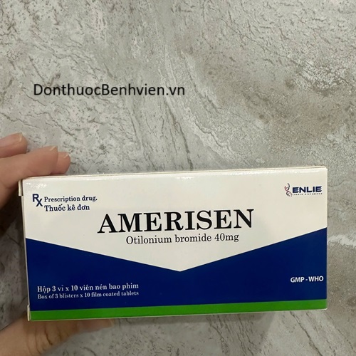 Viên nén bao phim Thuốc Amerisen 40mg