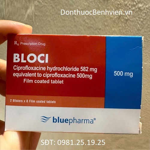 Viên nén bao phim Thuốc Bloci 500mg