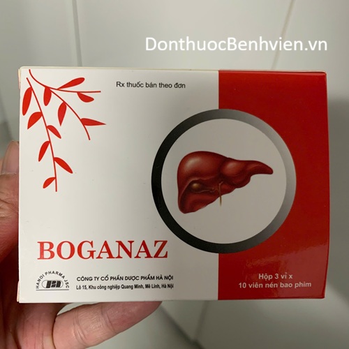 Viên nén bao phim Thuốc Boganaz