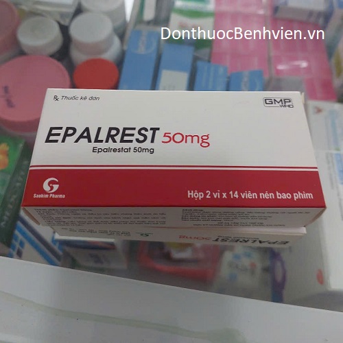 Viên nén bao phim Thuốc Epalrest 50mg