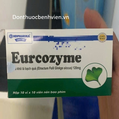 Viên nén bao phim Thuốc Eurcozyme 120mg