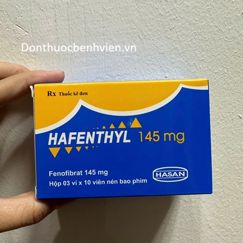 Viên nén bao phim Thuốc Hafenthyl 145mg