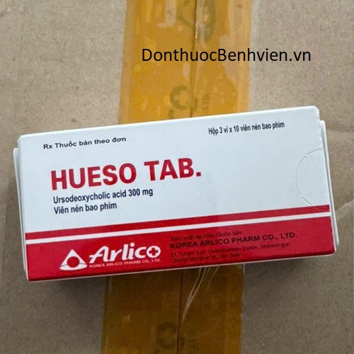 Viên nén bao phim Thuốc Hueso Tab 300mg