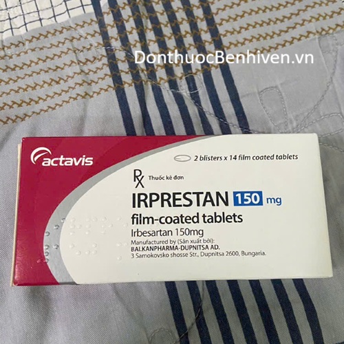 Viên nén bao phim Thuốc Irprestan 150mg