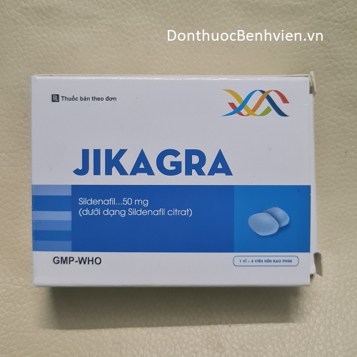 Viên nén bao phim Thuốc Jikagra 50mg