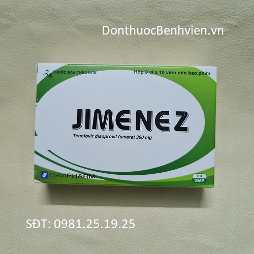 Viên nén bao phim Thuốc Jimenez Davipharm