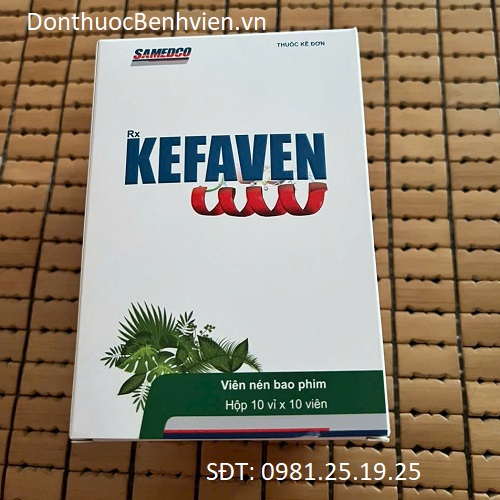 Viên nén bao phim Thuốc Kefaven