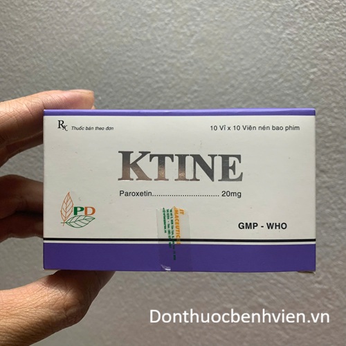 Viên nén bao phim Thuốc Ktine 20mg