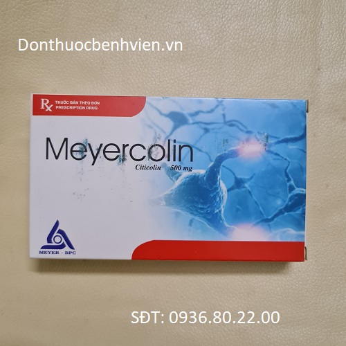 Viên nén bao phim Thuốc Meyercolin 500mg