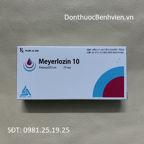 Viên nén bao phim Thuốc Meyerlozin 10