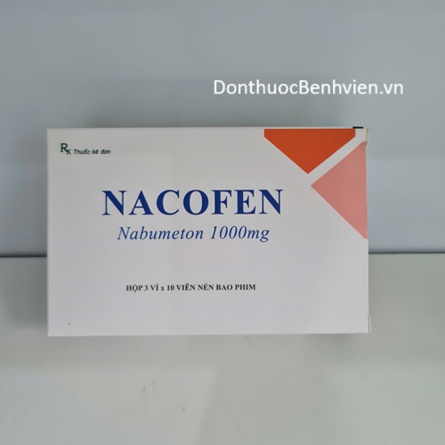 Viên nén bao phim Thuốc Nacofen 1000mg