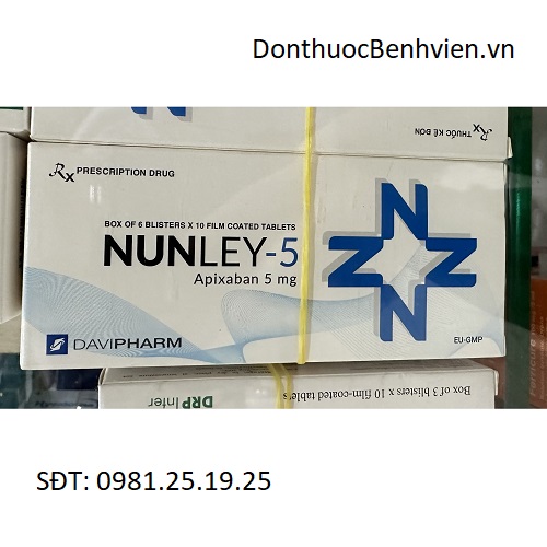 Viên nén bao phim Thuốc Nunley 5mg