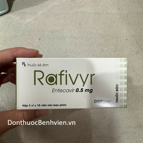 Viên nén bao phim Thuốc Rafivyr 0.5mg