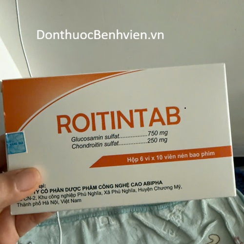 Viên nén bao phim Thuốc Roitintab