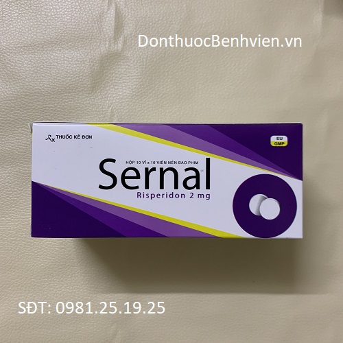 Viên nén bao phim Thuốc Sernal 2mg