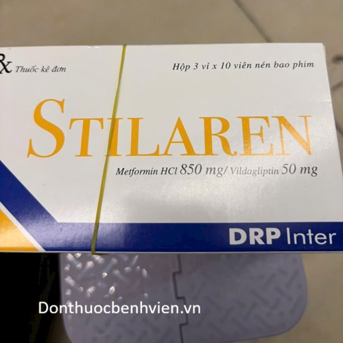Viên nén bao phim Thuốc Stilaren 850mg/50mg