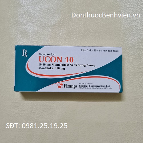 Viên nén bao phim Thuốc Ucon 10mg