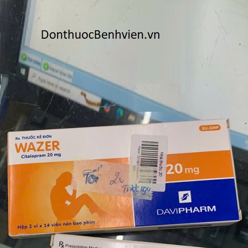 Viên nén bao phim Thuốc Wazer 20mg