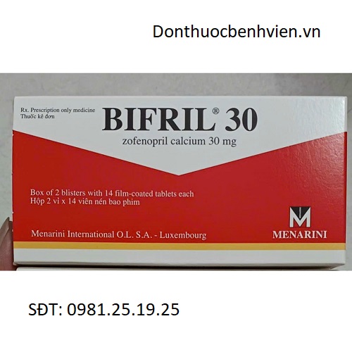 Viên nén bao phim Thuốc Bifril 30mg