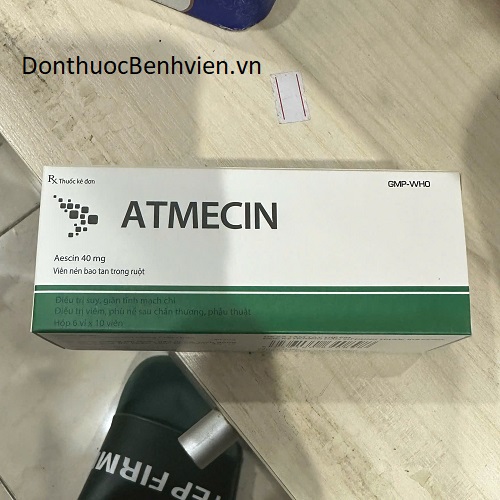 Viên nén bao tan trong ruột Atmecin 40mg
