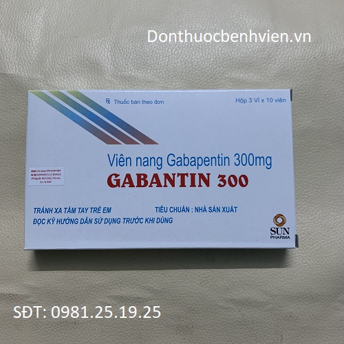 Viên nang Gabantin 300mg