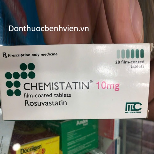 Viên nang Thuốc Chemistatin 10mg