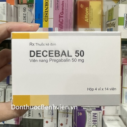 Viên nang Thuốc Decebal 50mg