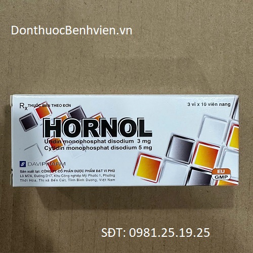 Viên nang Thuốc Hornol 3mg5mg
