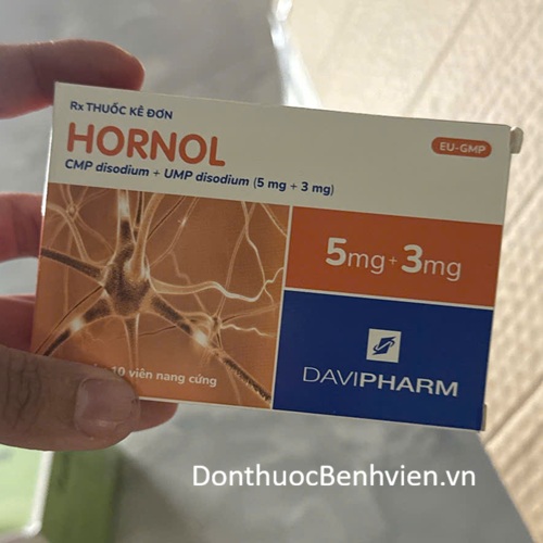 Viên nang Thuốc Hornol 3mg/5mg