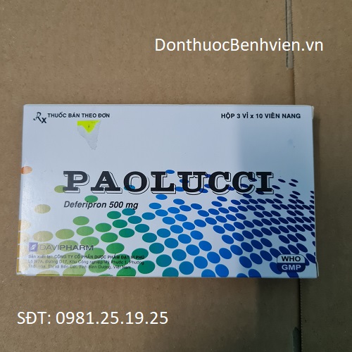Viên nang Thuốc Paolucci 500mg Davipharm