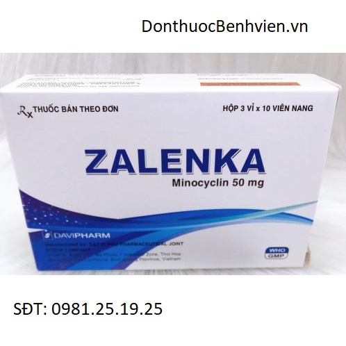 Viên nang Thuốc Zalenka 50mg