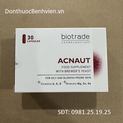 Viên nang cứng Acnaut Food Supplement