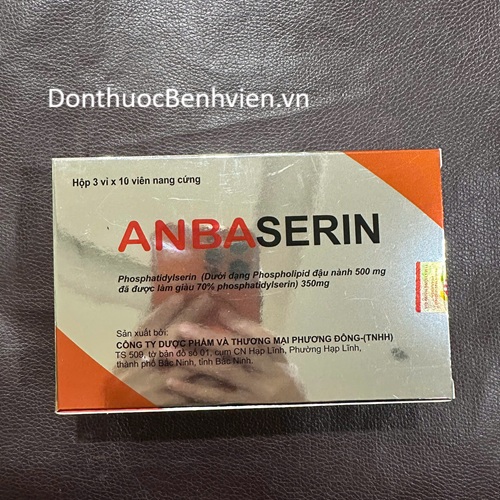 Viên nang cứng Thuốc Anbaserin 350mg