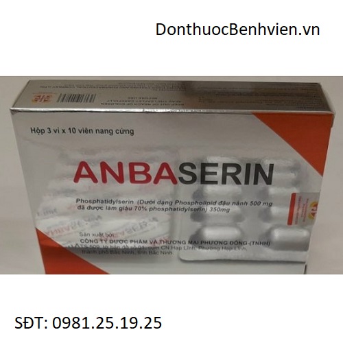 Viên nang cứng Thuốc Anbaserin 350mg