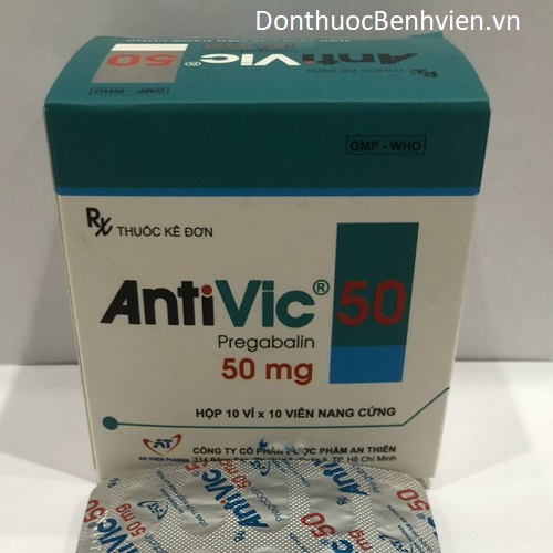Viên nang cứng Thuốc Antivic 50mg