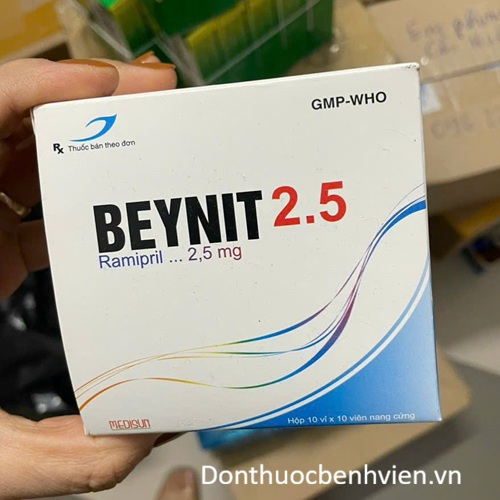 Viên nang cứng Thuốc Beynit 2.5mg