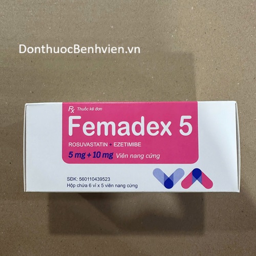 Viên nang cứng Thuốc Femadex 5